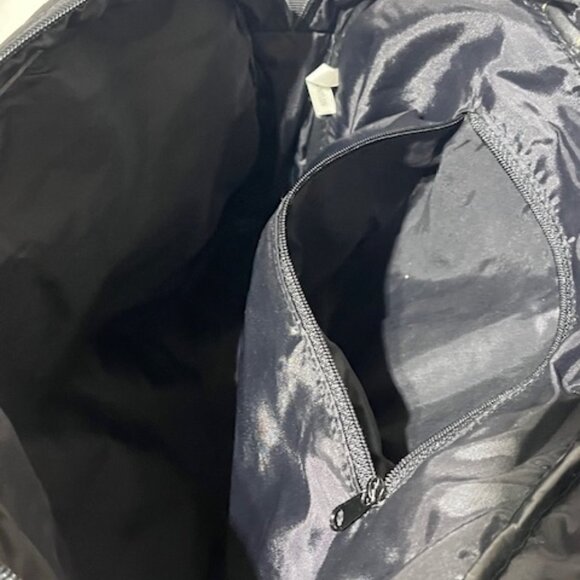 Black RMN Nylon Travel Messenger Laptop Notebook Tote Case Bag - Picture 8 of 16